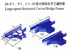 dj-tI、pI、cI-03型大跨距水平三通橋架