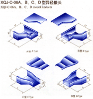 xqj-c-06a、b、c、d型異徑接頭